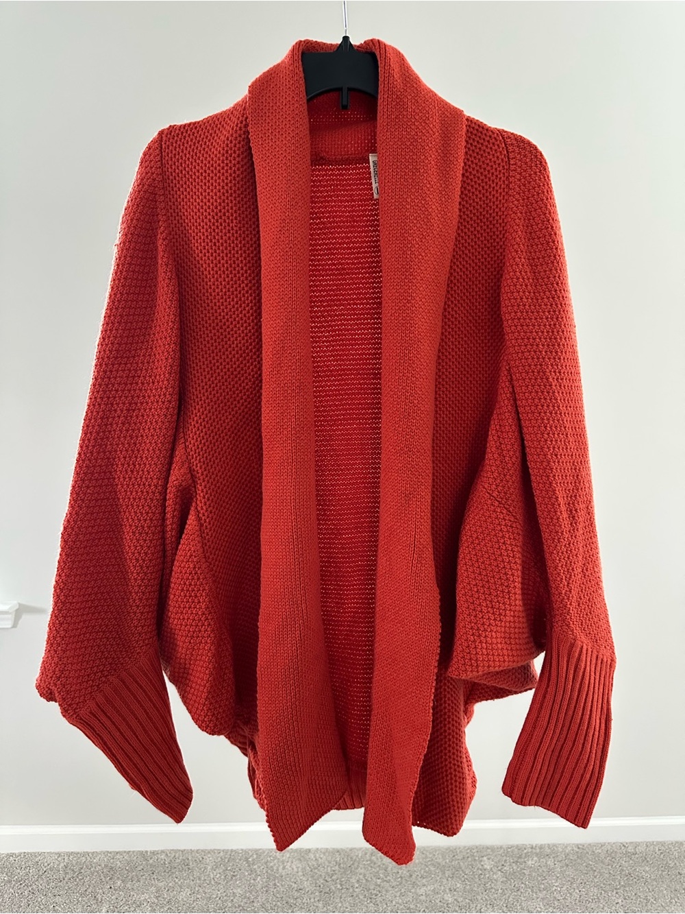 Grecerelle Cozy Open-Front Bat Wing Sleeve Women's Cardigan Sweater